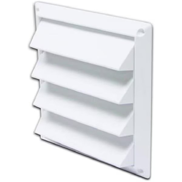Lambro 604W 4 in. White Air Intake Vent, Lambro Industries Inc, Mfr#: 520955